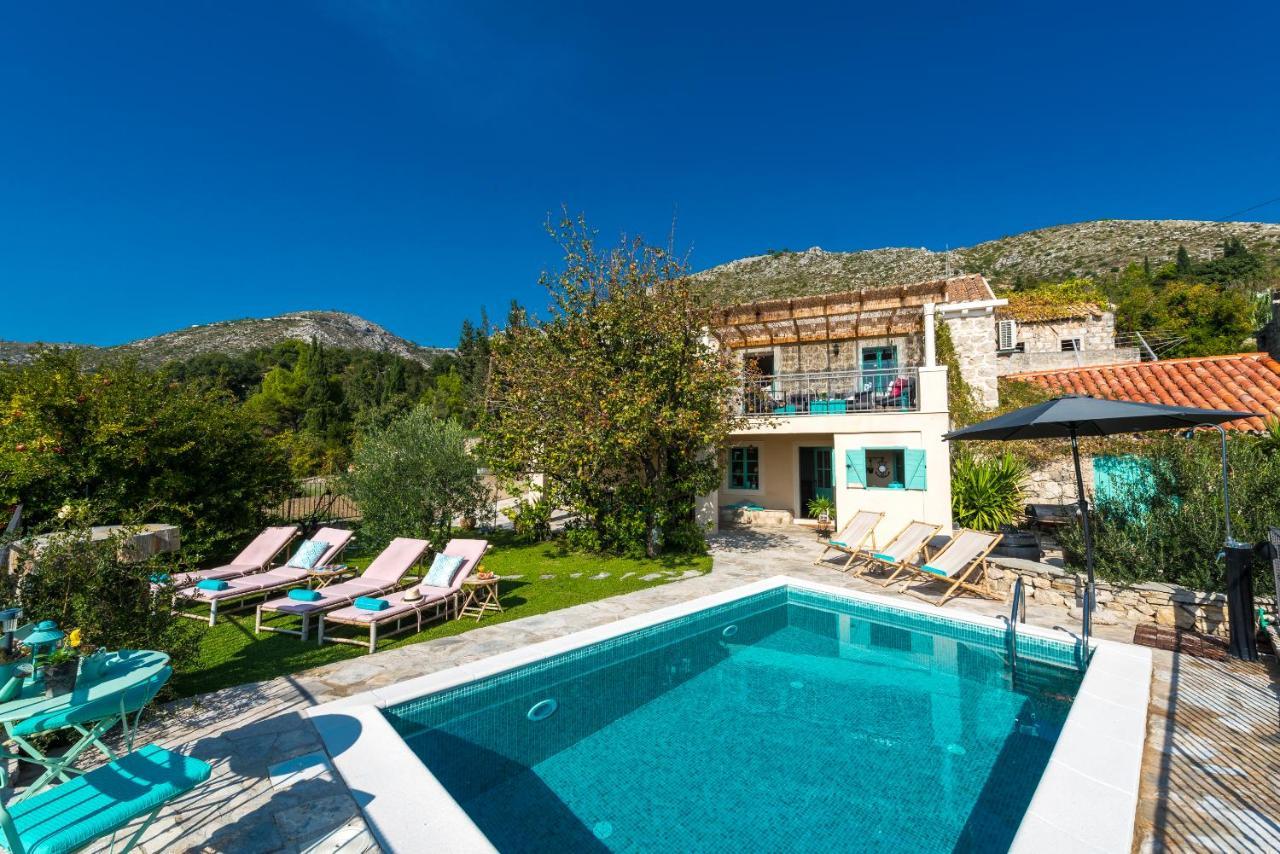 Rustic Stone Villa Begovi Dvori- 15 Minutes To Dubrovnik Eksteriør bilde