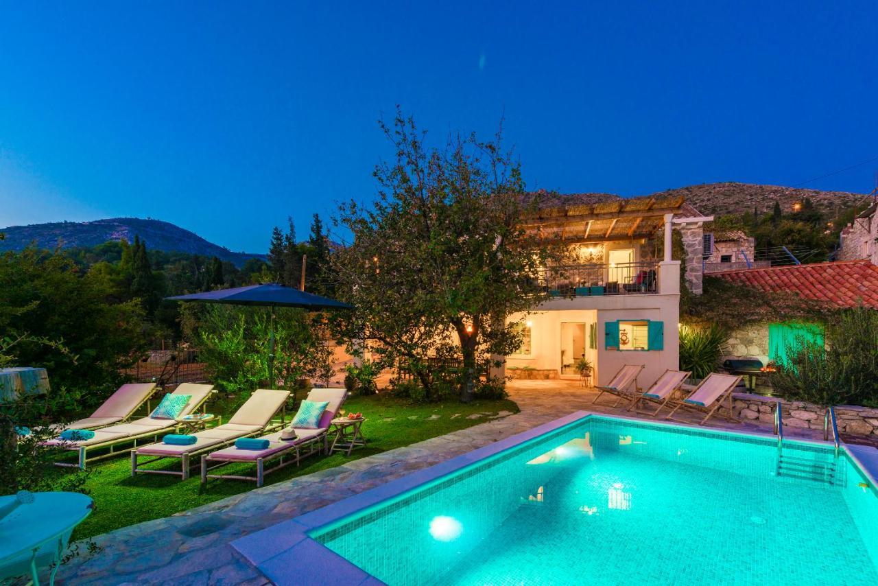 Rustic Stone Villa Begovi Dvori- 15 Minutes To Dubrovnik Eksteriør bilde